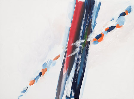 Tanz der Farben, 2009, 99 x 135 cm, Acryl auf Leinwand