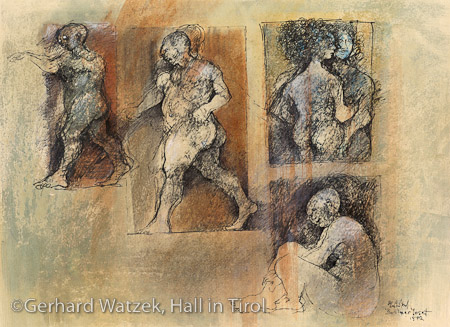 Periodi della vita, 1972, 49 x 36cm