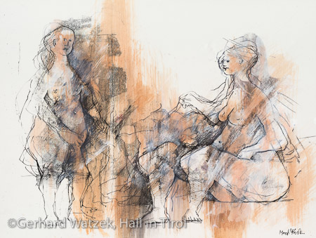 Relazione, 1970er, 48 x39cm